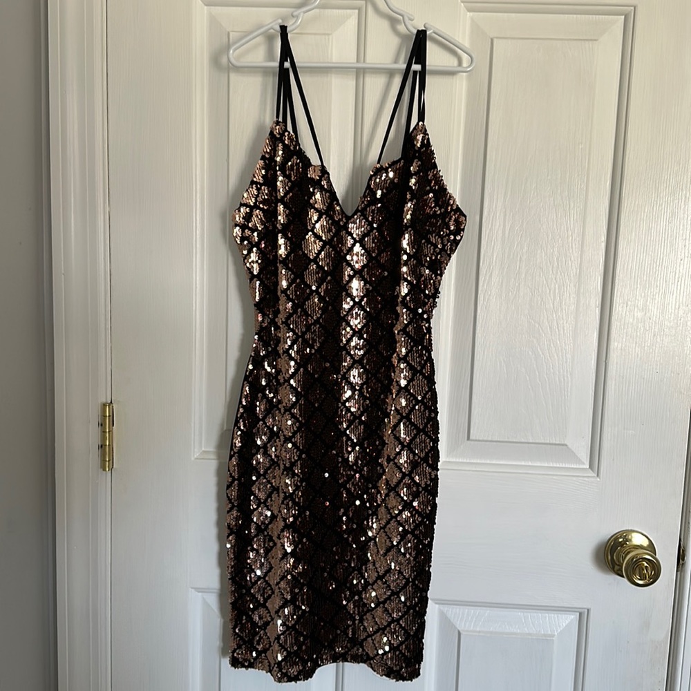 small sequin dress